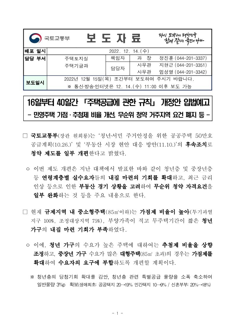 221215(조간)_16일부터_40일간_주택공급에_관한_규칙_개정안_입법예고(주택기금과)_1.jpg